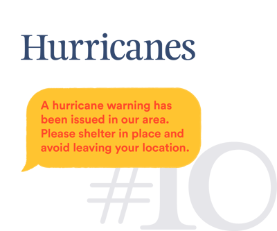 10 Hurricanes