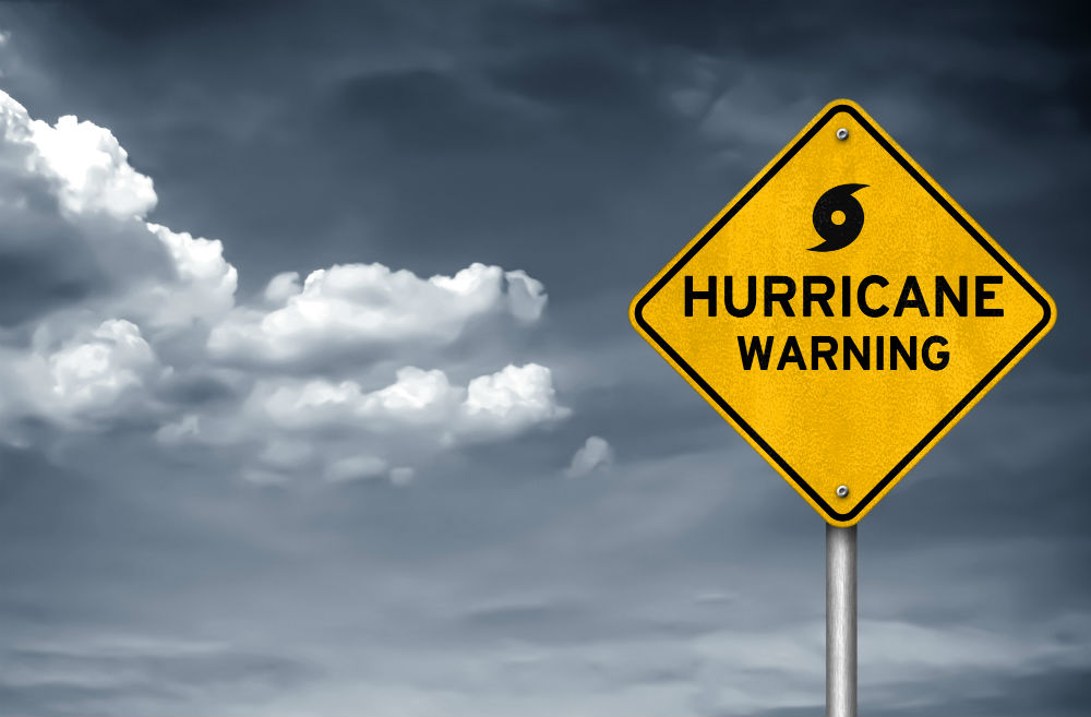 Hurricane Warning Sign-small