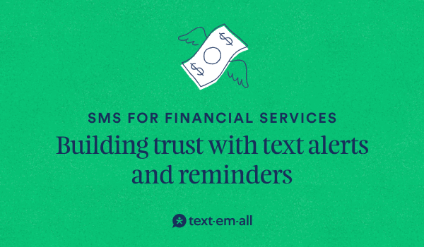 sms for financial services