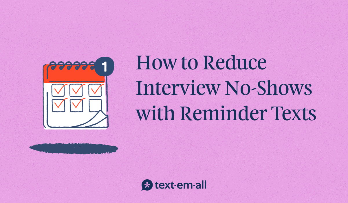 interview reminder text