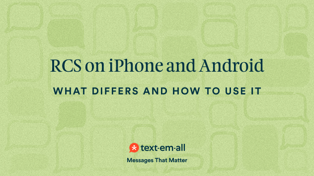RCS on iPhone and Andorid